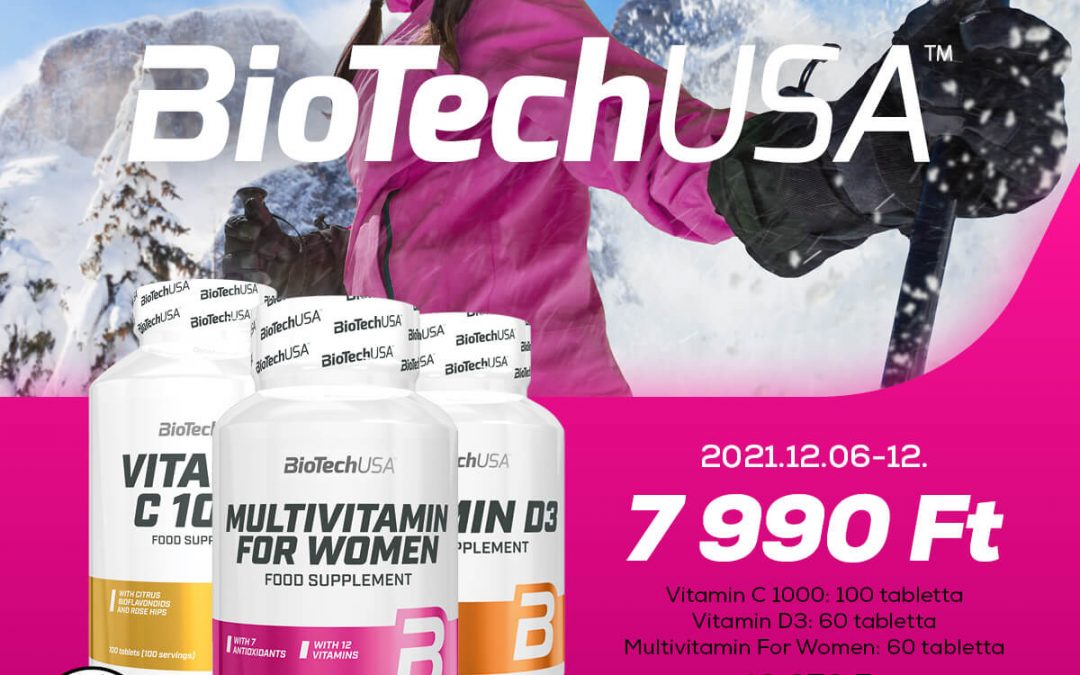 BioTechUSA Vitamincsomag akció