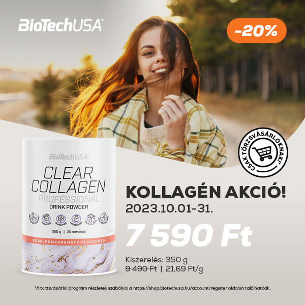 BioTechUSA: Clear Collagen Professional frissítő