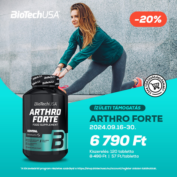 BiotechUSA: Arthro Forte akció