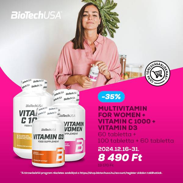 BioTechUSA: Vitamincsomag nőknek