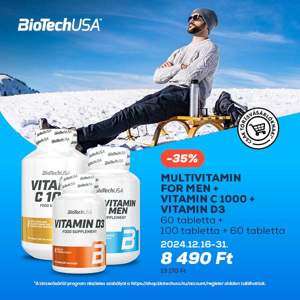 BioTechUSA: Vitamincsomag férfiaknak