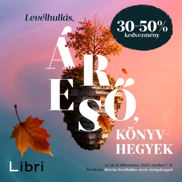 Libri: 30-50% kedvezmény
